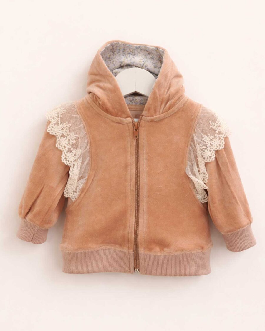 campera de beba olivia plush algodón