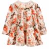 vestido maricel estampado floral jersey elastizado