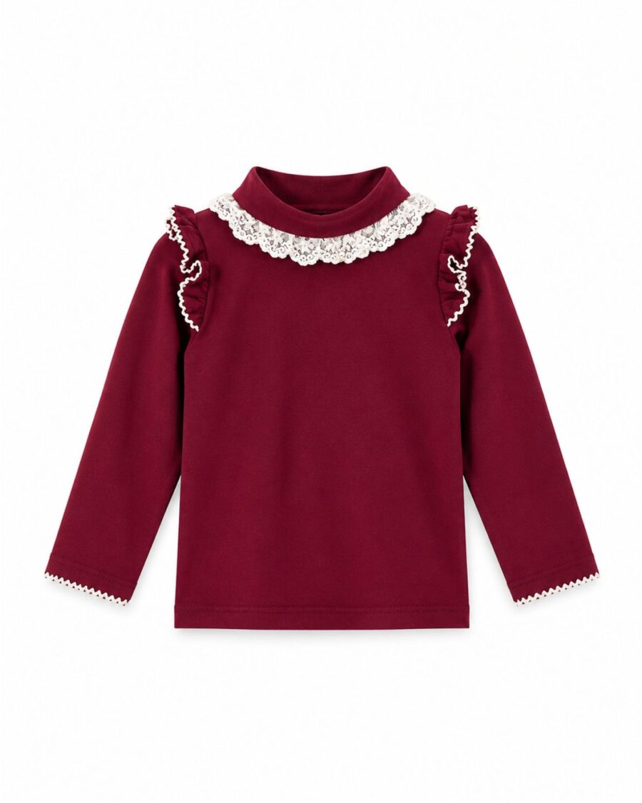 remera de beba magui jersey elastizado premium bordado