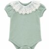 body de beba vintage oliva