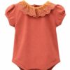 body de beba VINTAGE chocolate