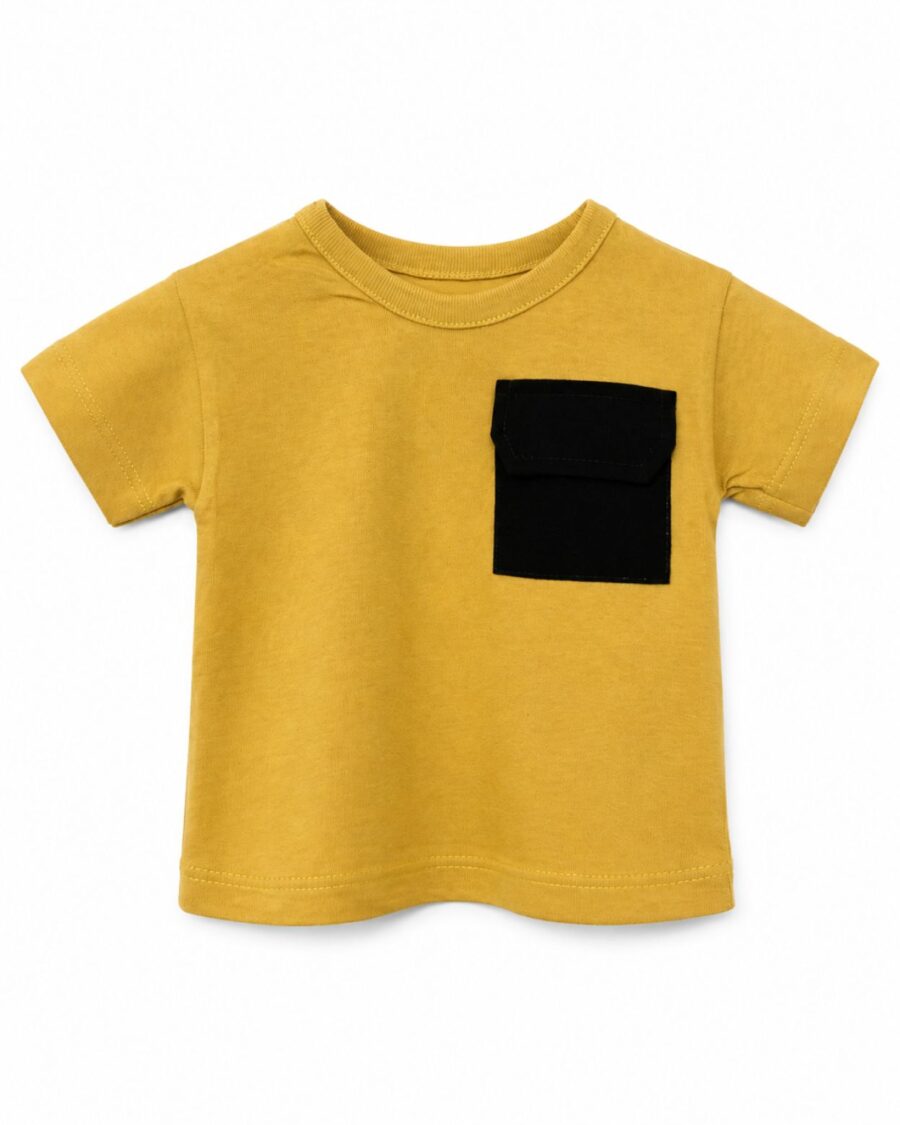 Remera de bebe Axel Mostaza
