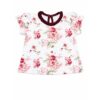 Remera rosa de beba Japon Tomiko en jersey de algodón elastizado