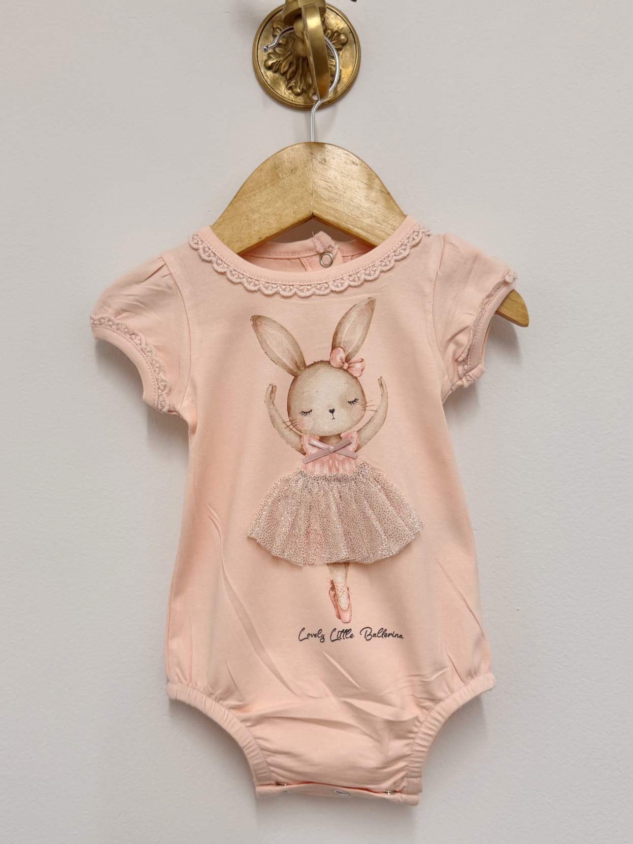 Body de beba lemon rosa
