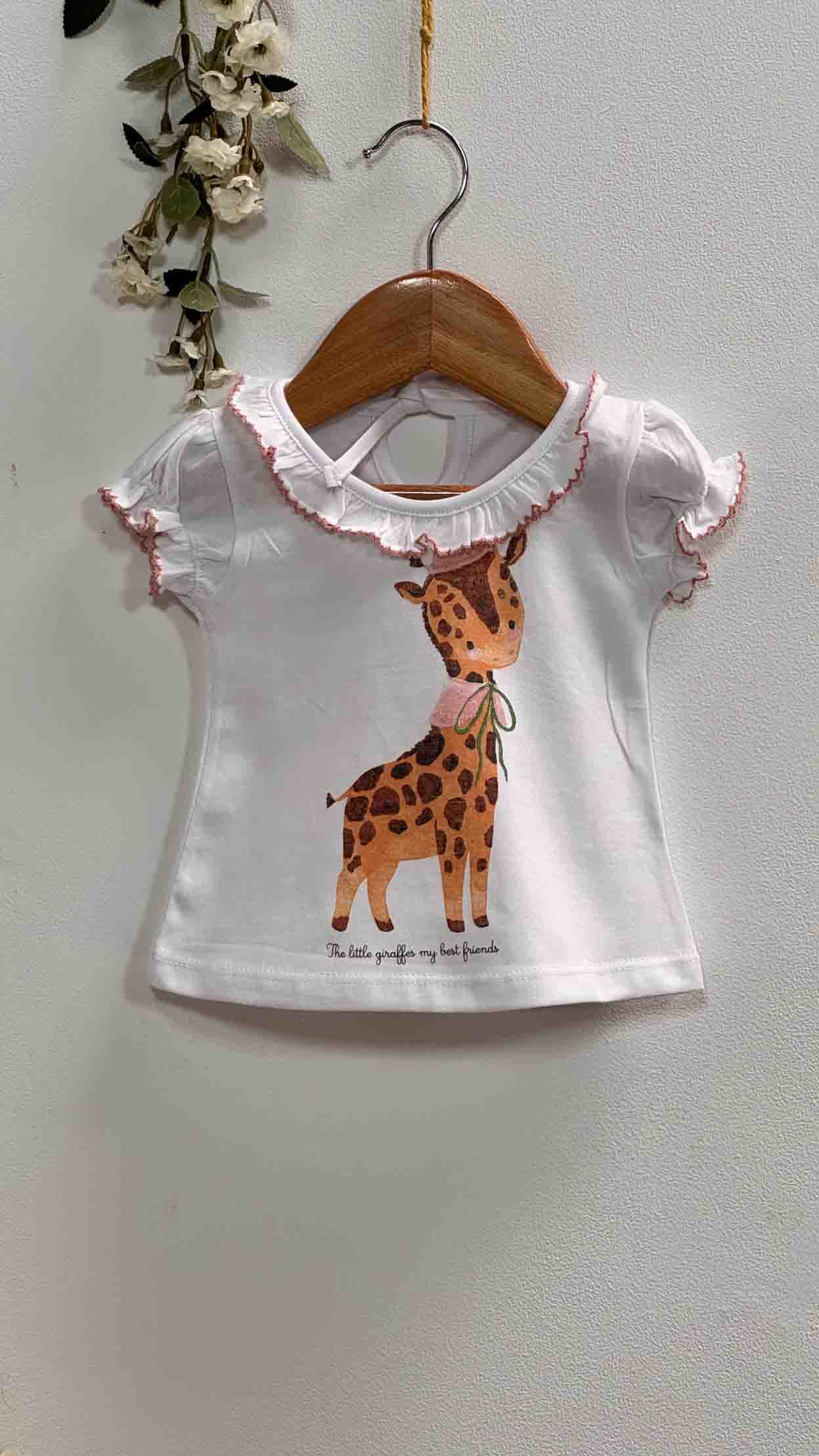 Remera Rosita Picot Rosa