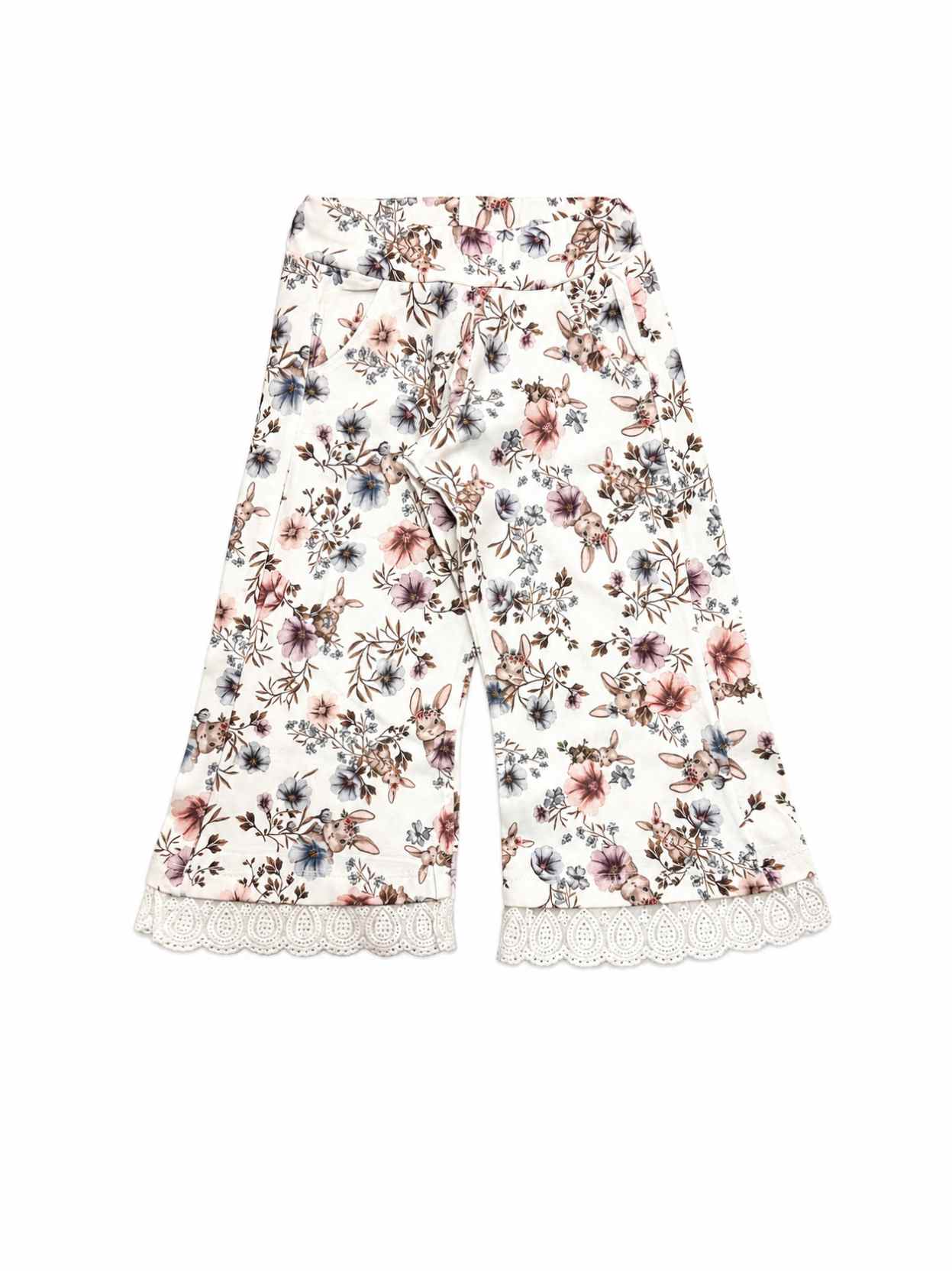 Pantalon Rufina Flor Rosa