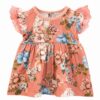 vestido de beba summer fondo rosa