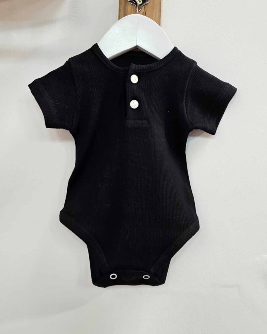 body de bebo DANTE negro