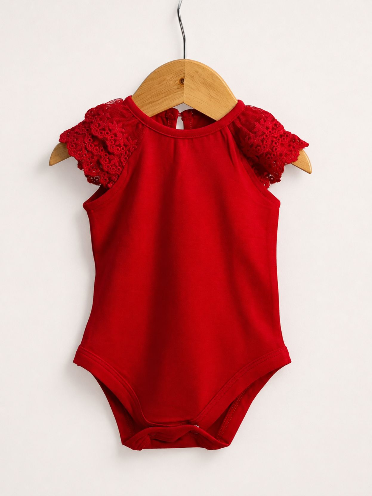 body de beba PRIANKA rojo