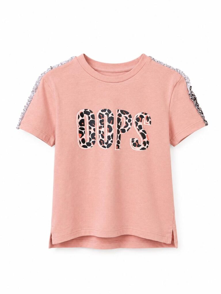 remera de kids WILD salmon