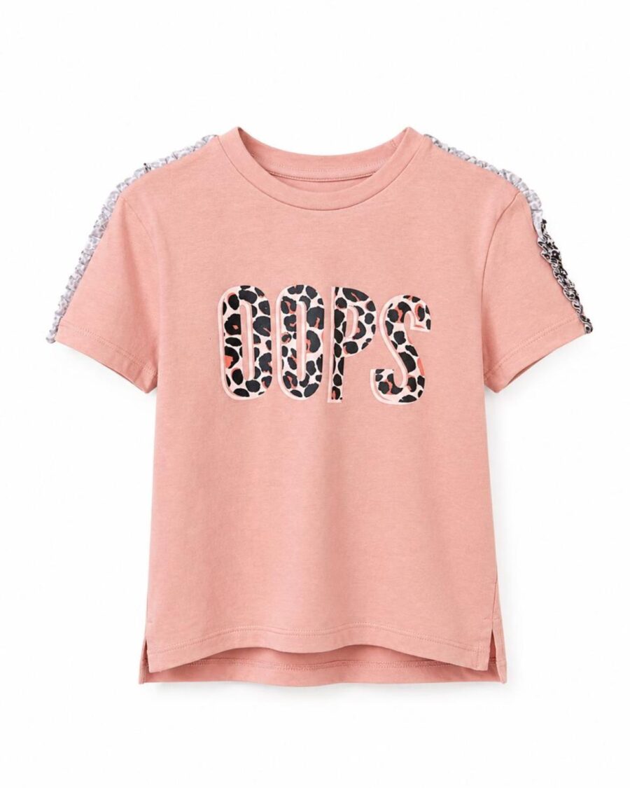 remera de kids WILD salmon