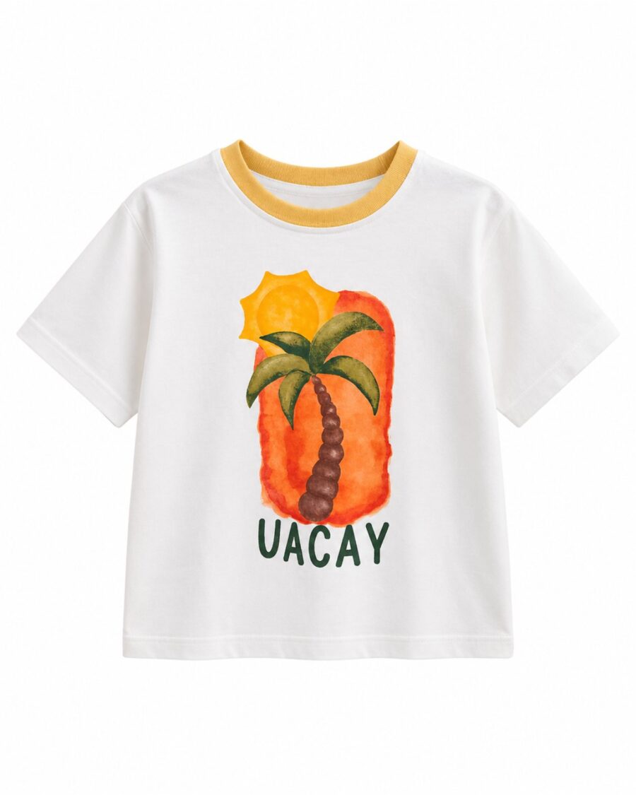 remera de kids madison manteca