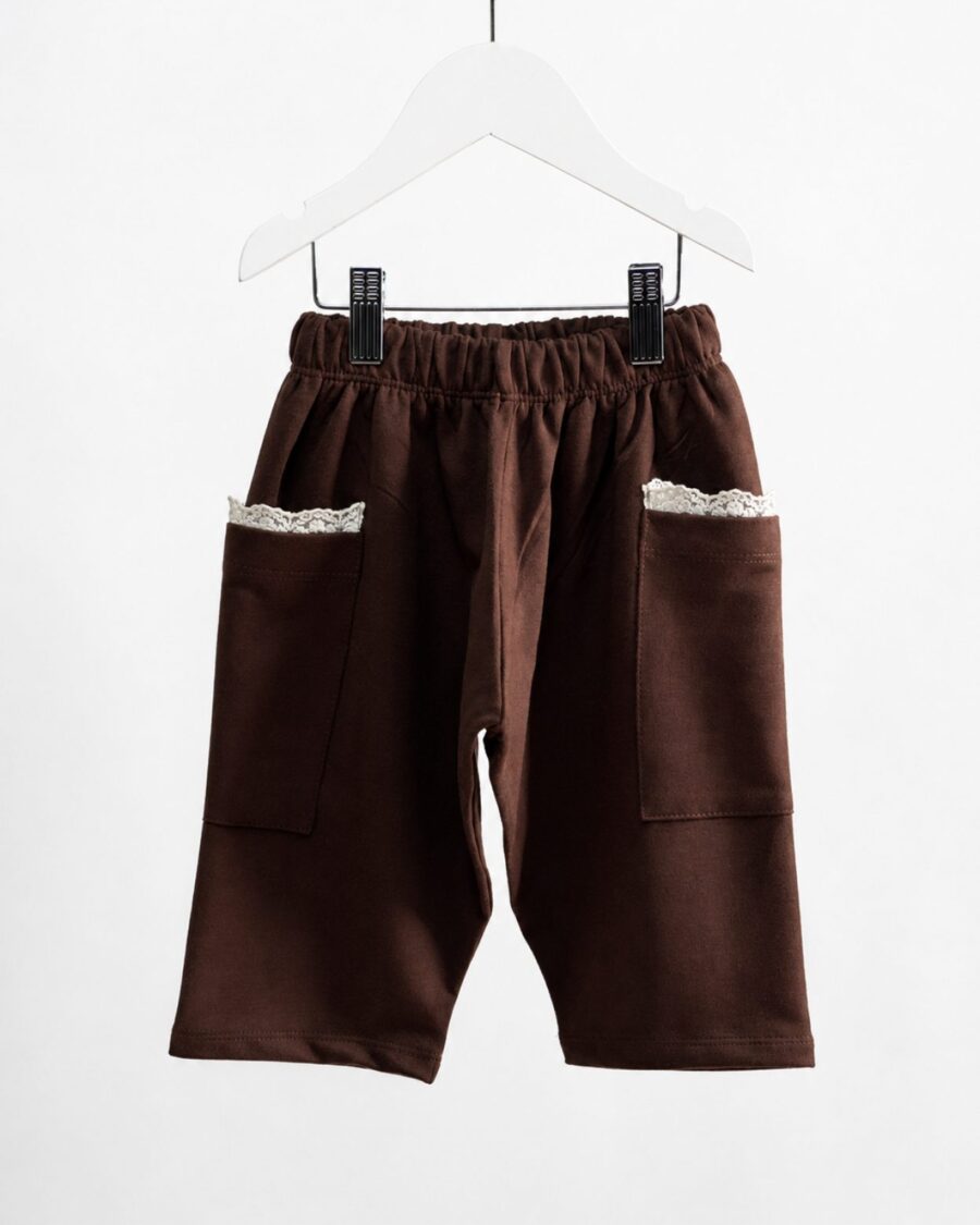 pantalon de beba BAGGY chocolate