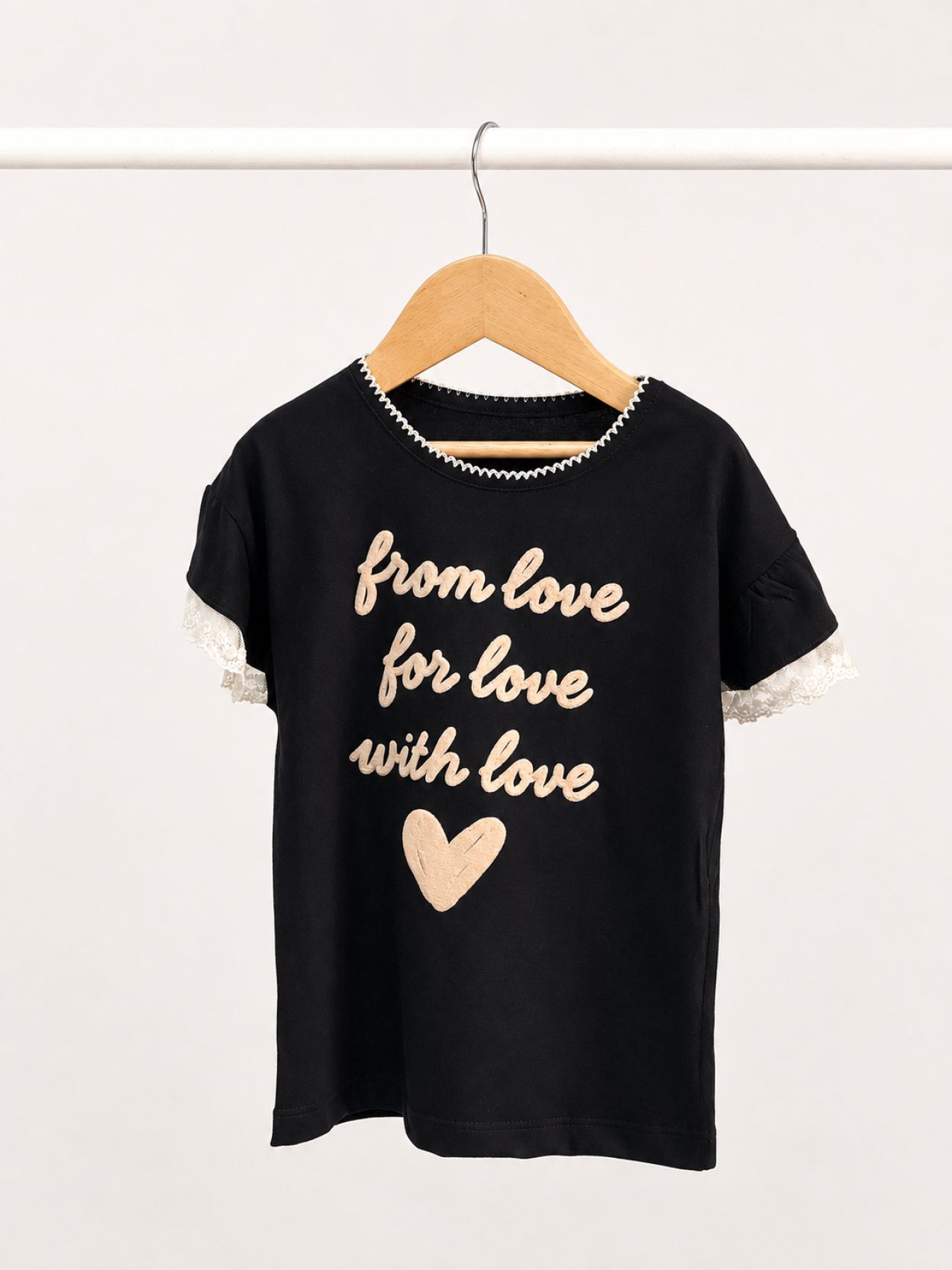 Remera Puff Negro