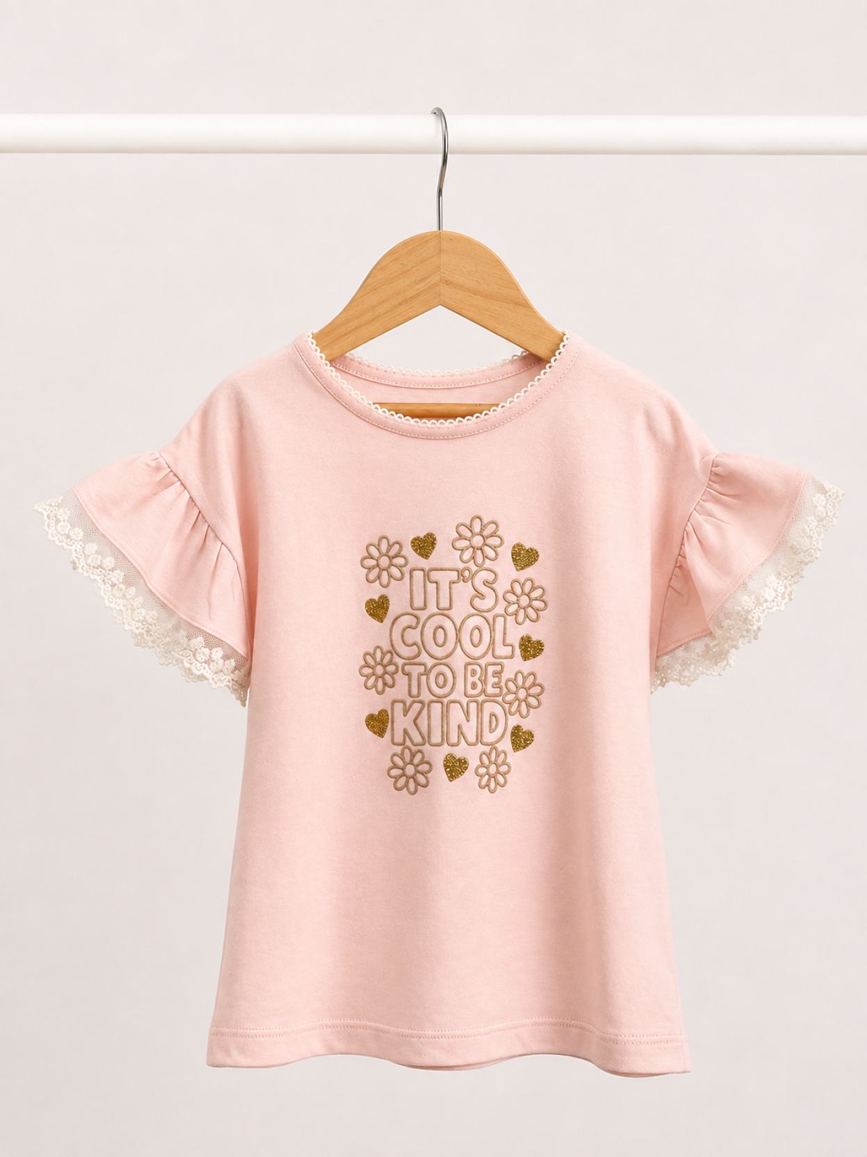 Remera Puff Rosa