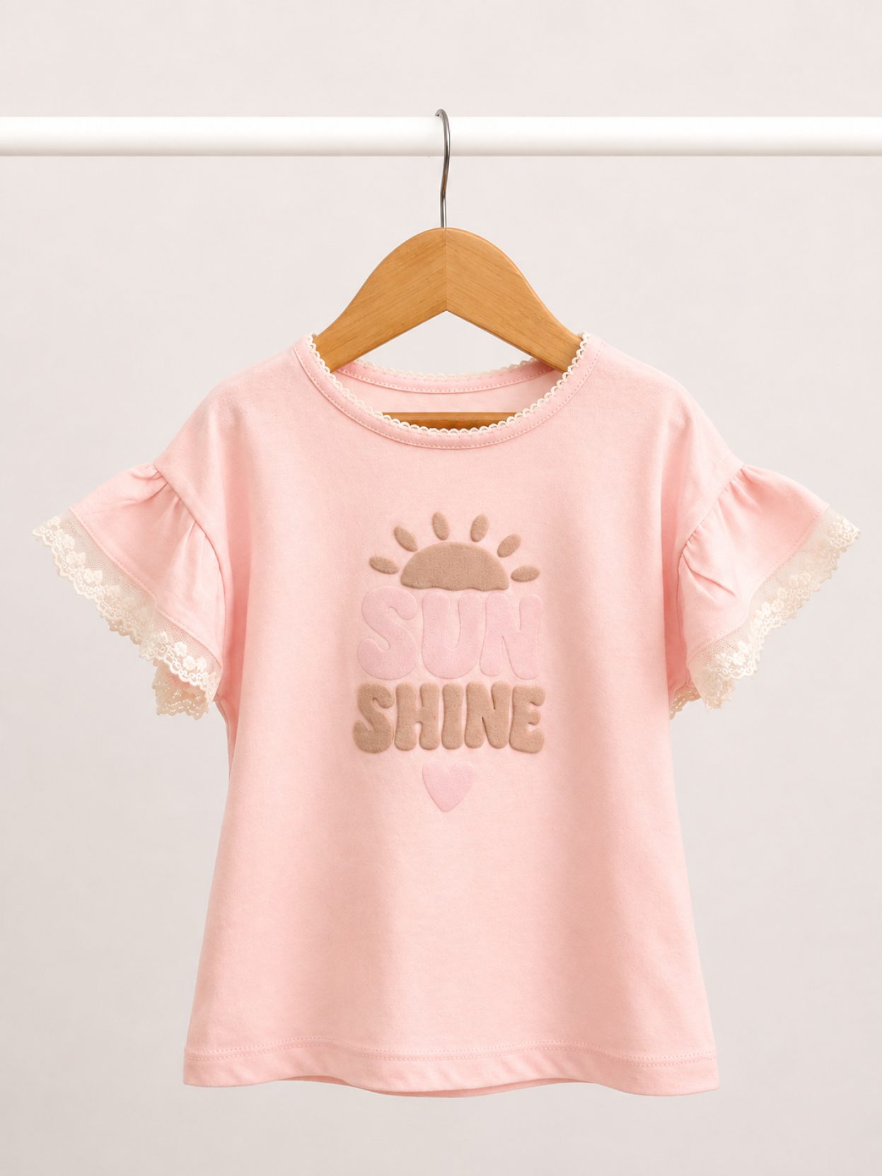 Remera Puff Rosa