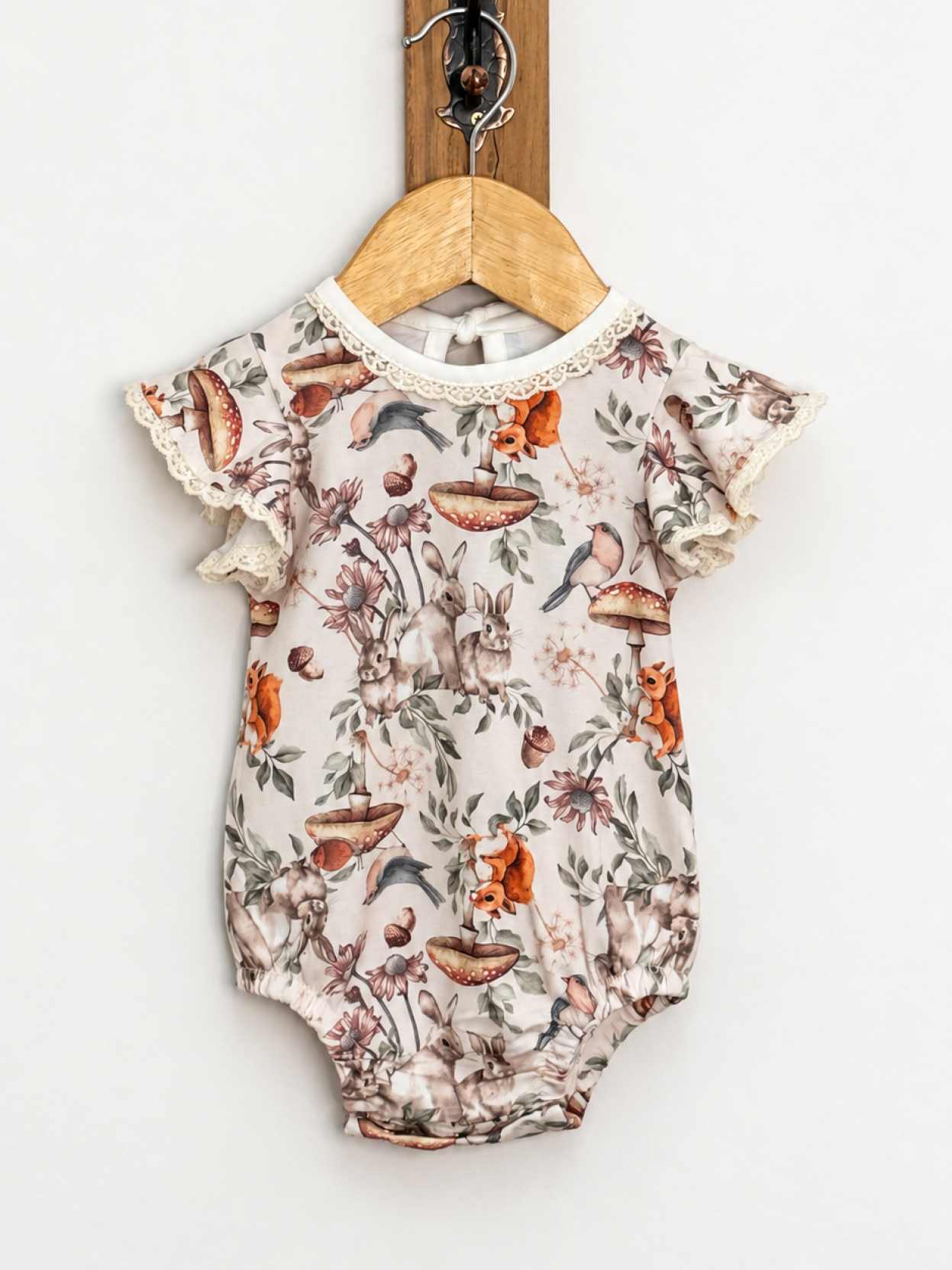 body de beba HELENA rosa