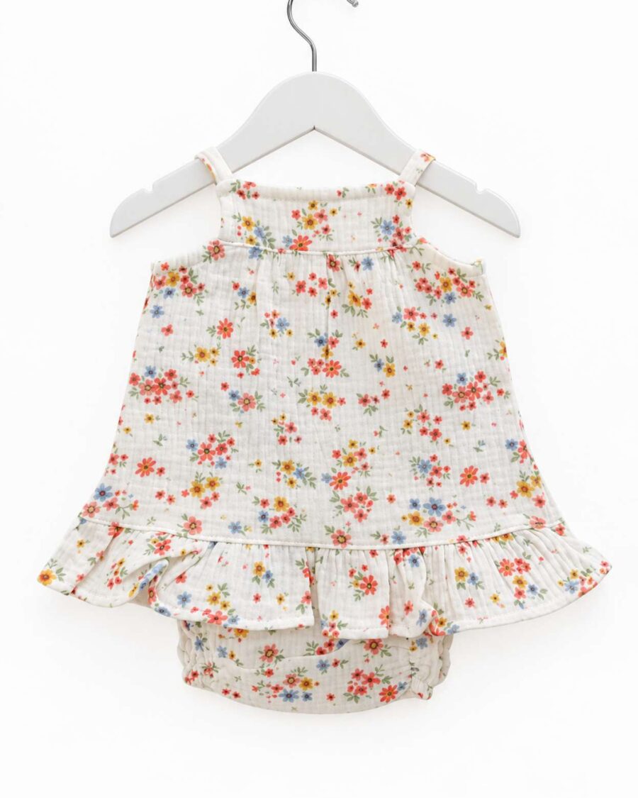 conjunto de beba ZOE naranja