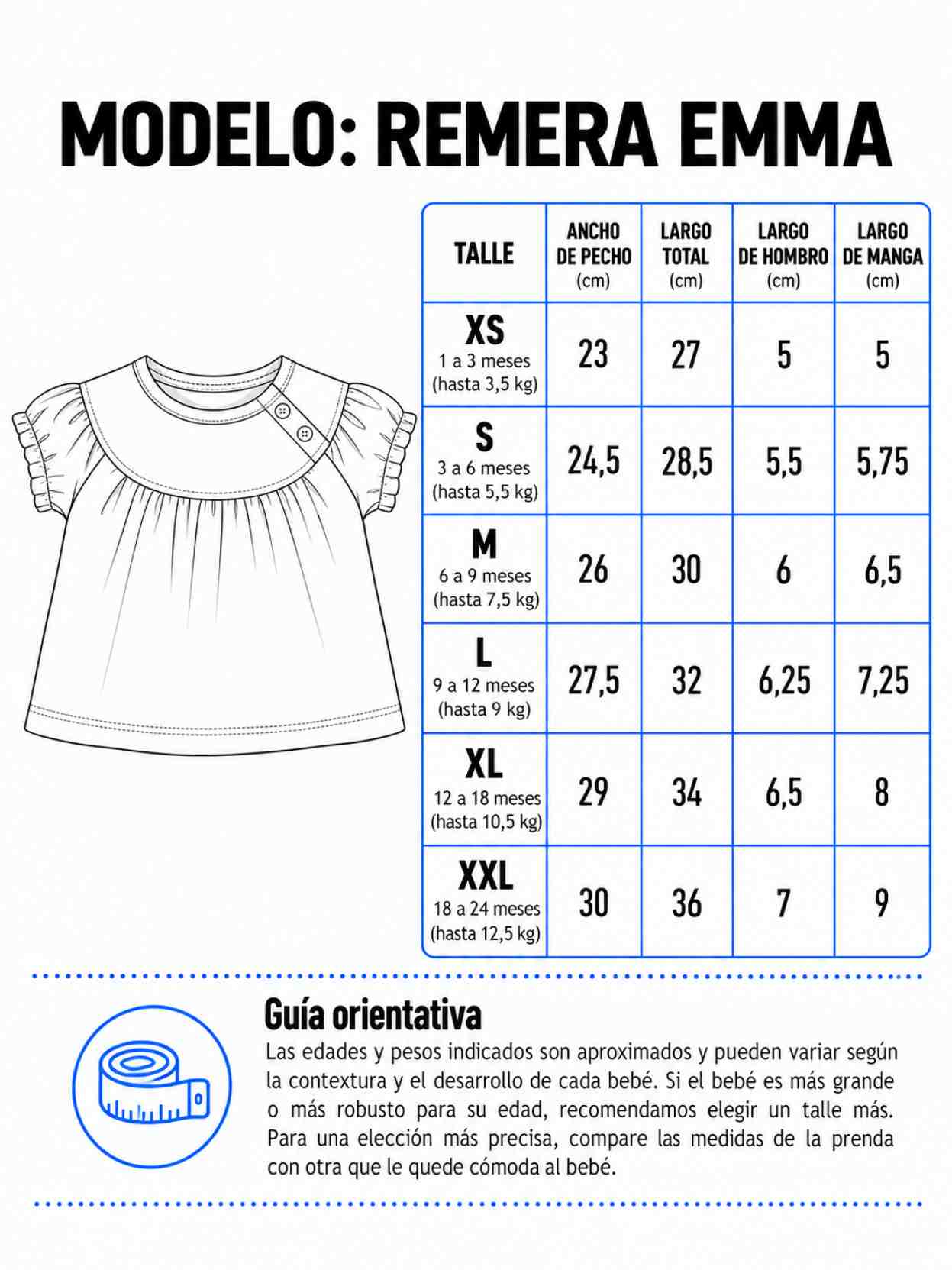 Camiseta Emma Nude