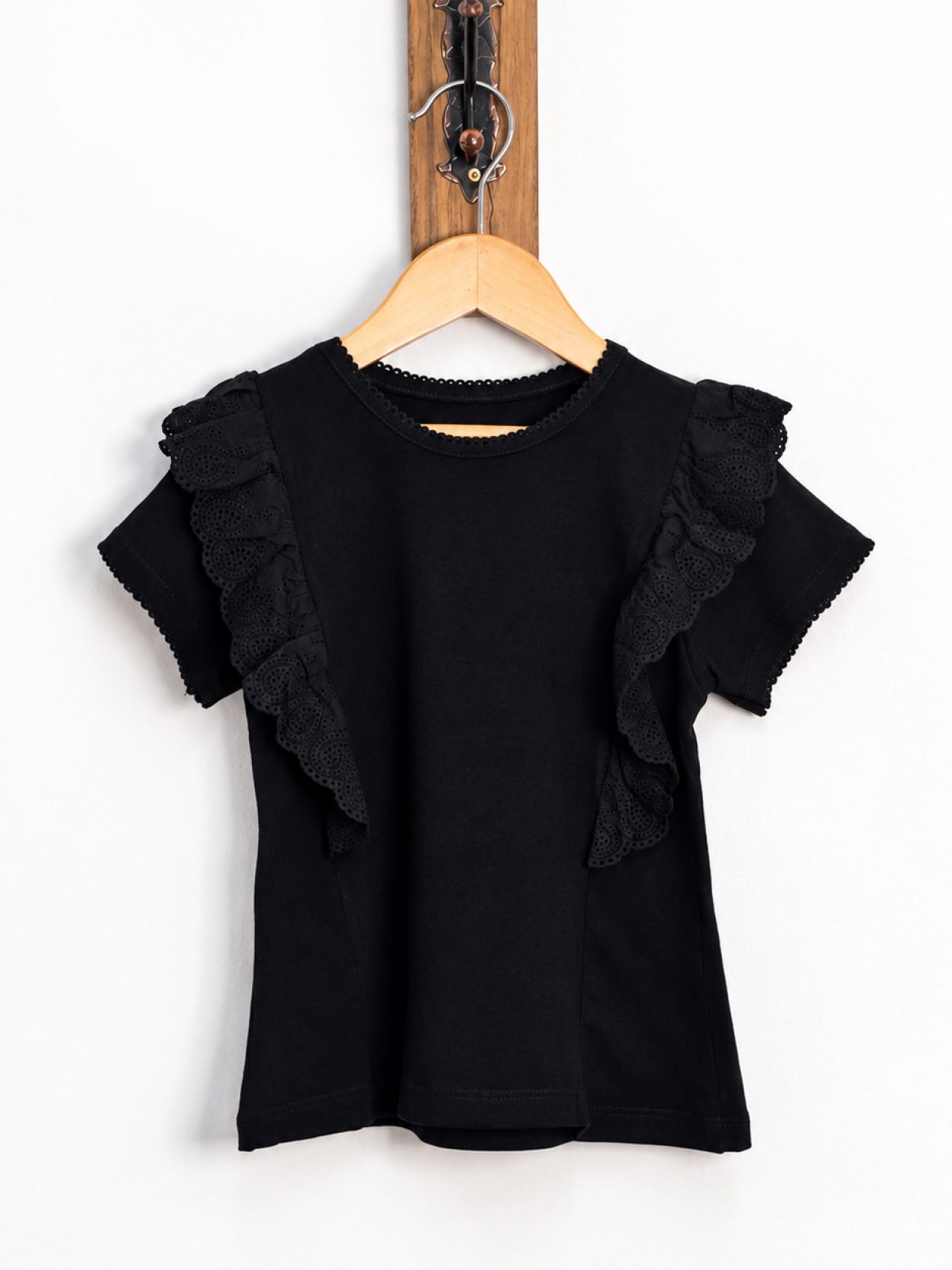 remera de kids luana negro